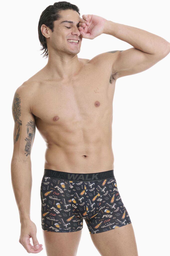 Μπόξερ με σχέδιο