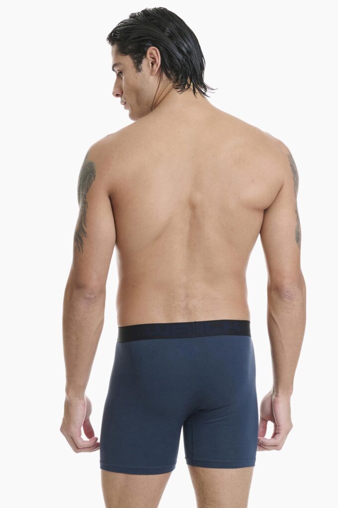 Μακρύ βαμβακερό μπόξερ με άνοιγμα (2 τμχ.)