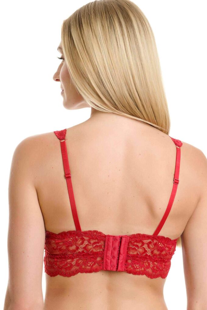 Bralette από δαντέλα με αφαιρούμενα cups