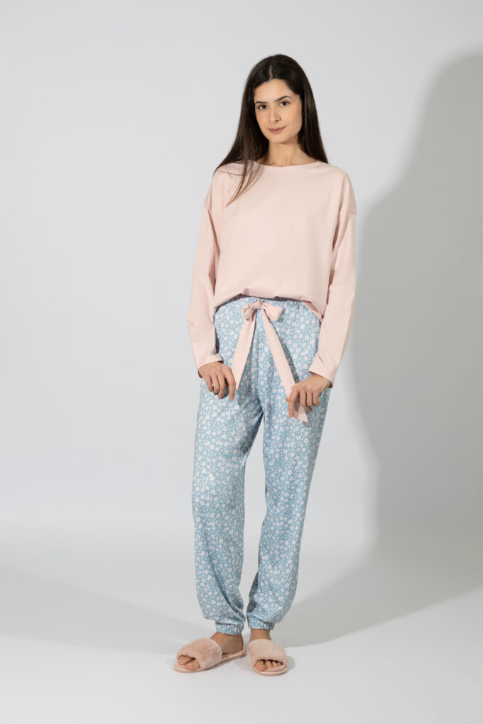 Πυτζάμα βαμβακερή με σχέδιο