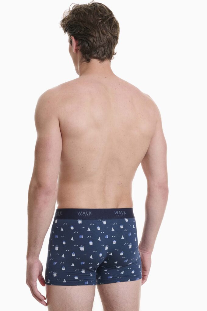 Μπόξερ από bamboo με σχέδιο