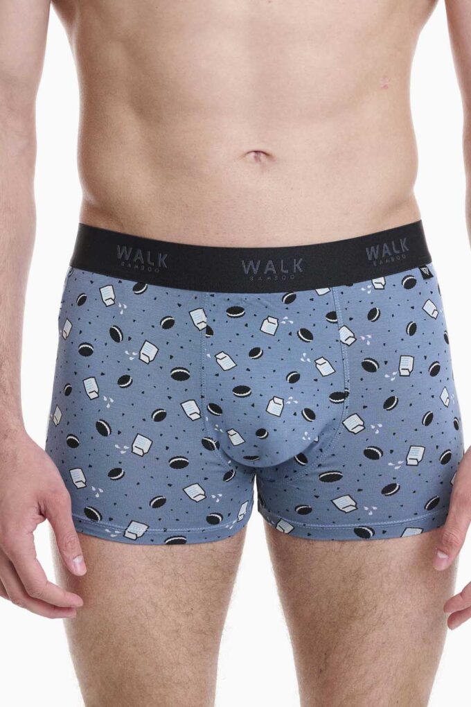 Μπόξερ από bamboo με σχέδιο