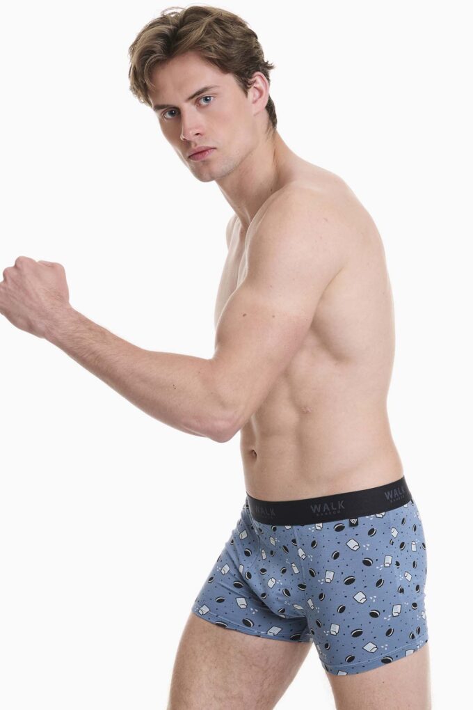 Μπόξερ από bamboo με σχέδιο