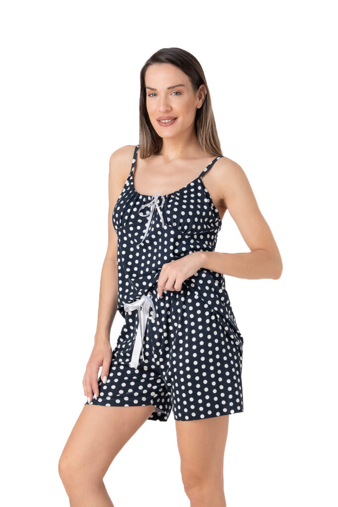Γυναικεία πιτζάμα babydoll RELAX – άνετο σετ ύπνου & homewear