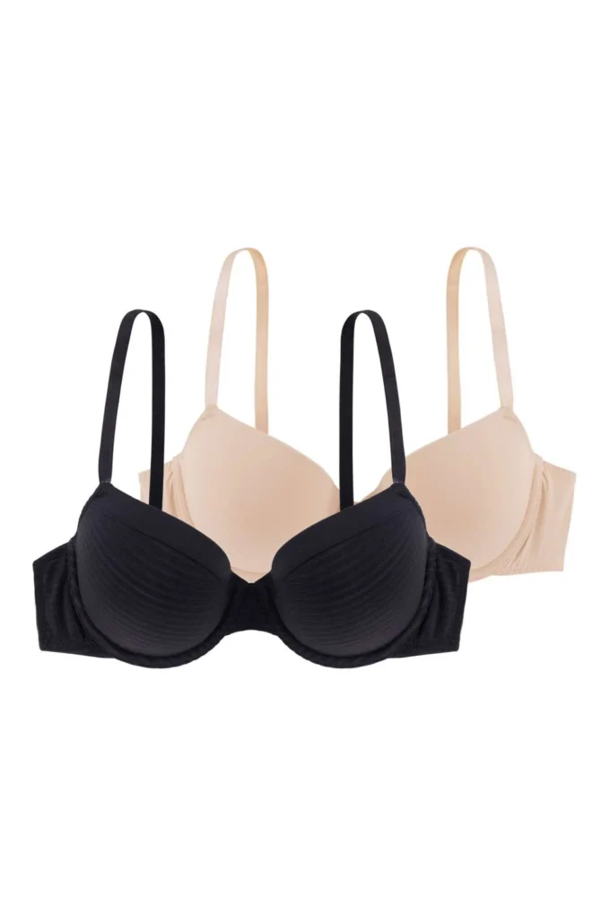 DORINA Louise 2Pack light padded demi σουτιέν με ελαφριά ενίσχυση
