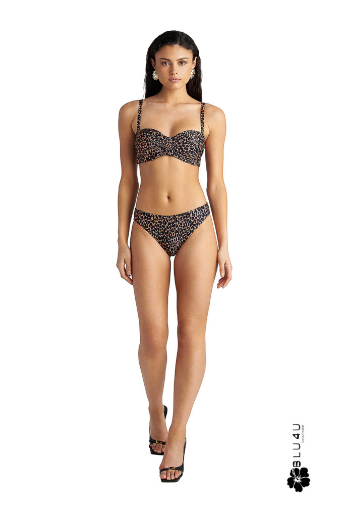 Μαγιό BLU4U toffee leo  Μπικίνι τοπ Strapless