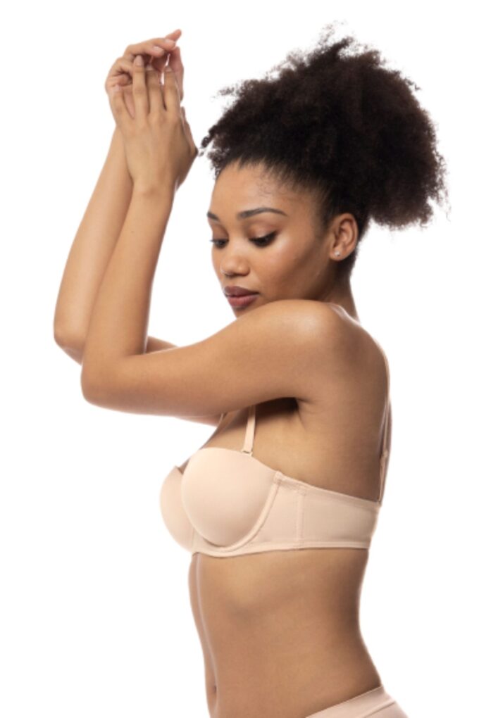 Michelle strapless σουτιέν με μπανέλα και ελαφριά ενίσχυση