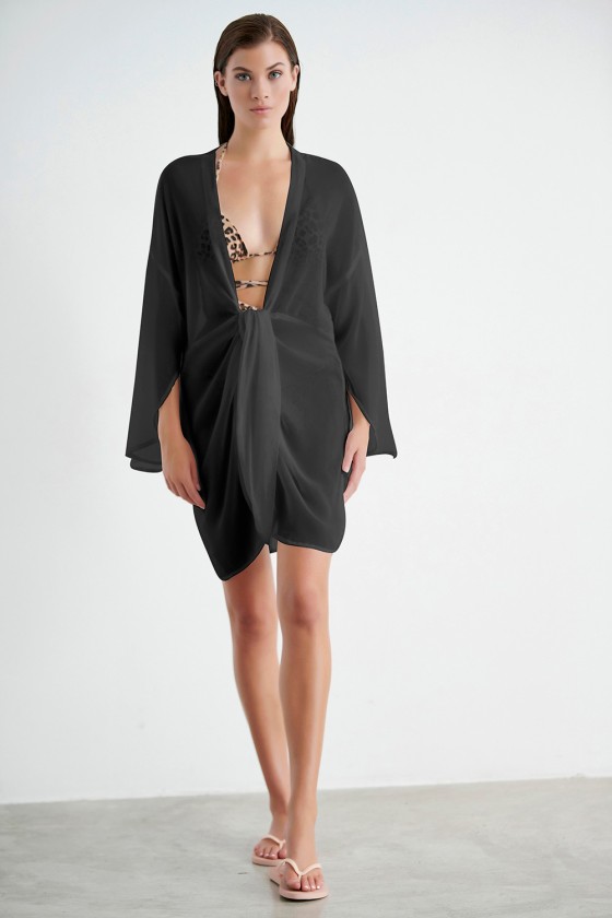 BLU4U Solids Kaftan μονόχρωμο καφτάνι
