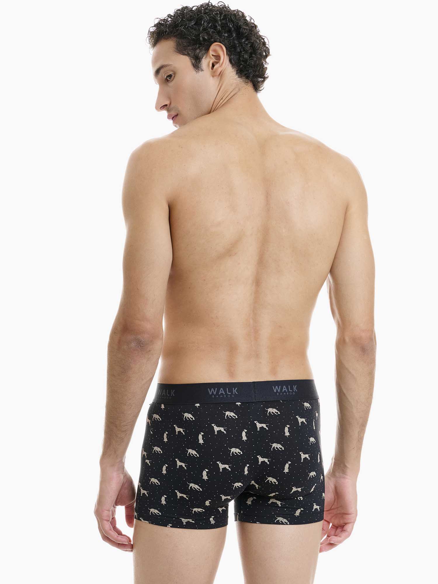 Ανδρικό Μπόξερ WALK από Bamboo με Σχέδιο - Image 3