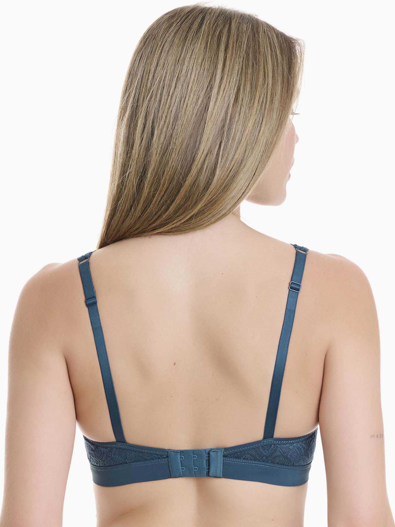 Γυναικείο Δαντελένιο Τριγωνικό Bralette WALK - Image 2