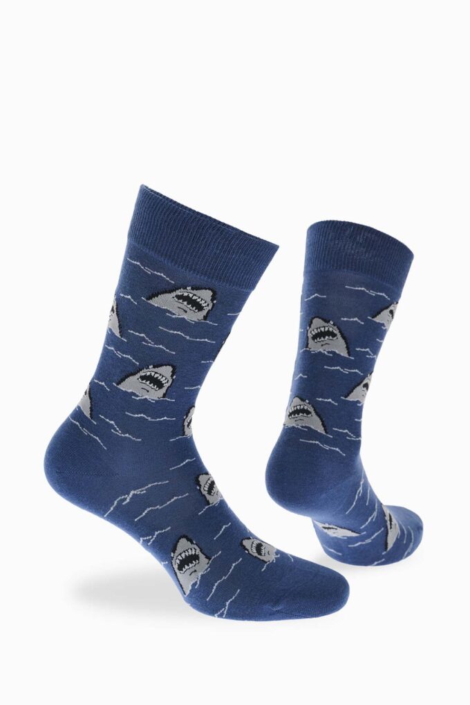 Ανδρικές βαμβακερές κάλτσες Walk Shark Sock