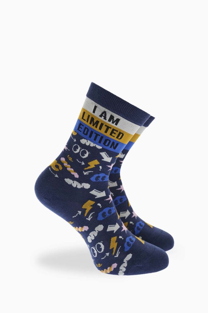 Βαμβακερές κάλτσες Walk με σχέδιο limited edition