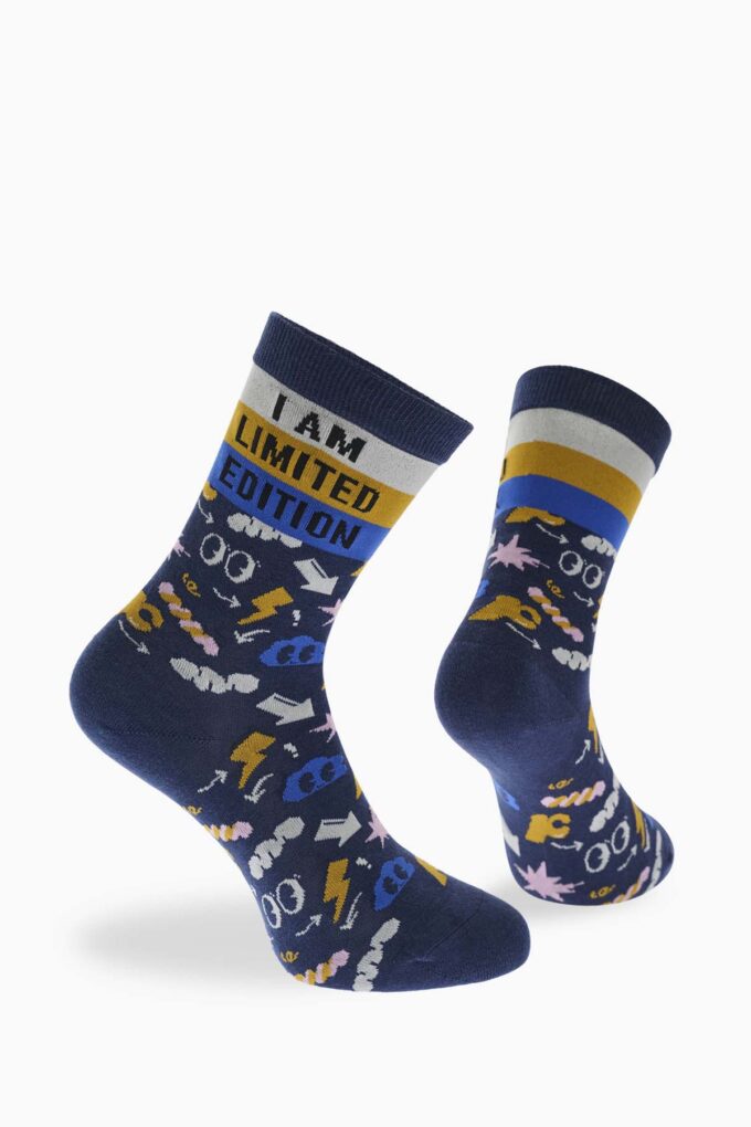 Βαμβακερές κάλτσες Walk με σχέδιο limited edition