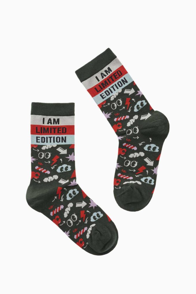 Βαμβακερές κάλτσες Walk με σχέδιο limited edition